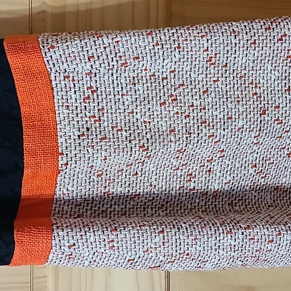 Milly Vintage tweed and lace high neck halter dress sz 12 - Picture 5 of 9